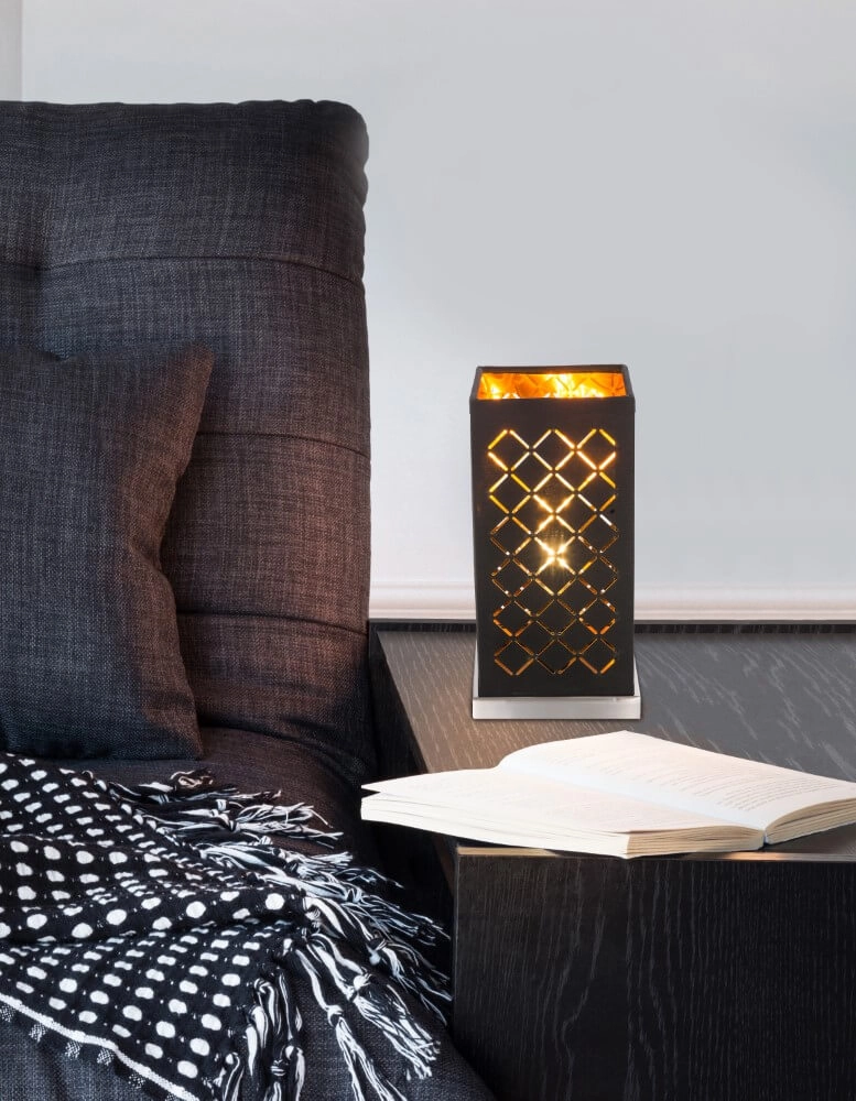 Lampe de table design Clarke carré de 25 cm Globo 9007371363476