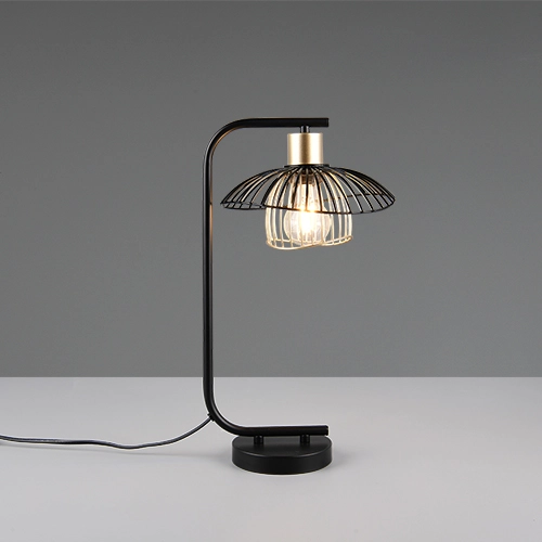 Lampe de table Lauris Noir Trio 4017807678123