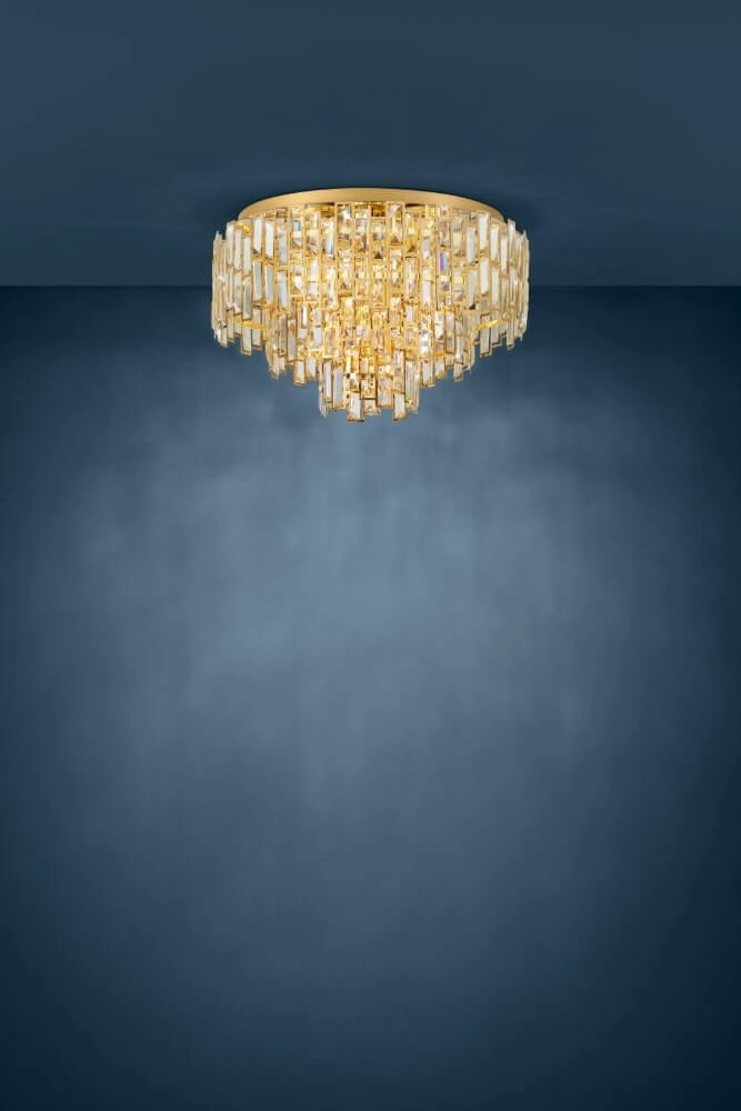 Lustre de plafond Ø 63cm Calmeilles or Stars of Light 9002759396114