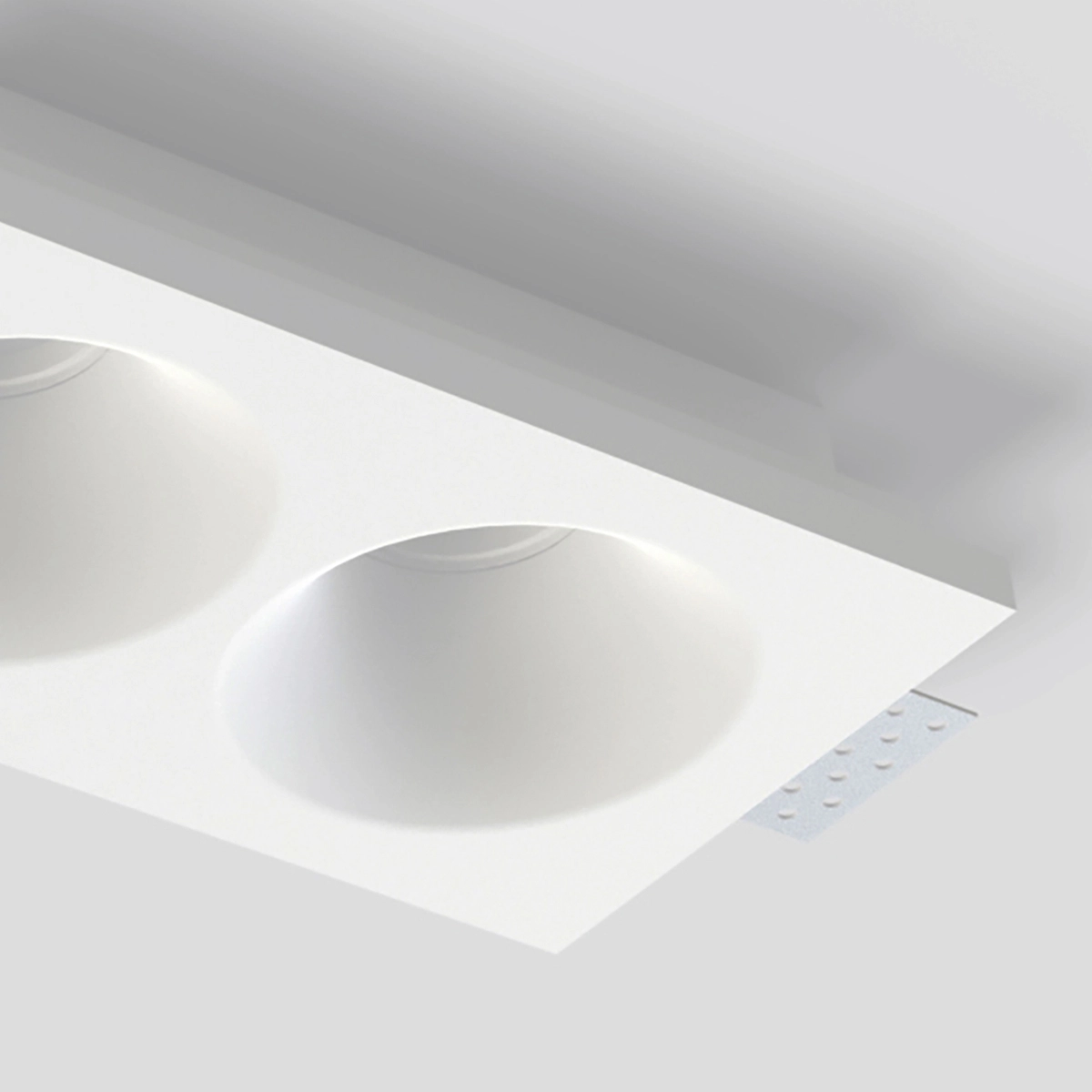 Projecteur encastré au plafond Rome Double blanc Lyora 5053423308661