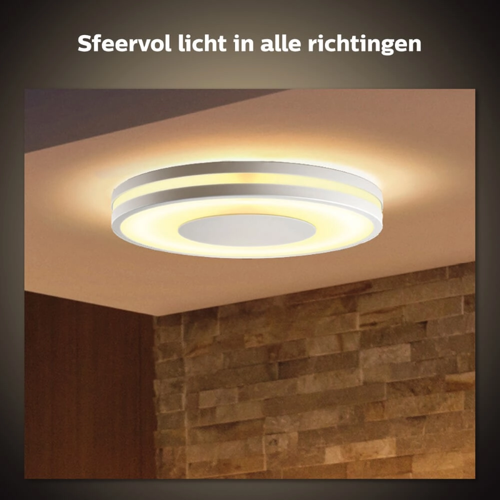 Plafonnier Hue Being - White Ambiance Ø 34,8 cm blanc Philips 8719514341159