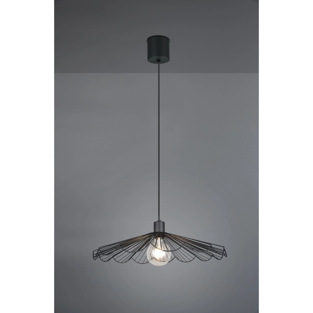 Suspension Margarita noir Ø 50cm Trio 4017807661675
