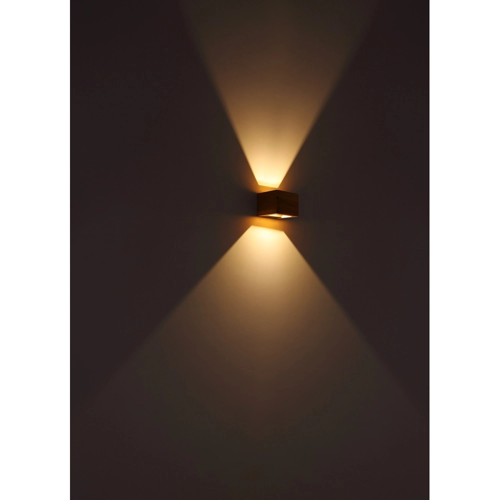 Lampe murale en bois Alina Haut et bas Globo 9007371442591