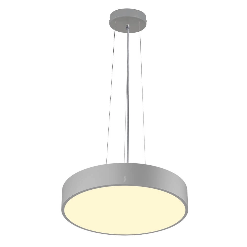 Plafonnier / Lampe suspendue Medo 40 gris - CCT - Ø 38cm SLV 4024163276689