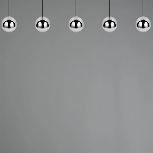 Lampe suspendue à 5 lumières Senta Chrome Trio 4017807685855