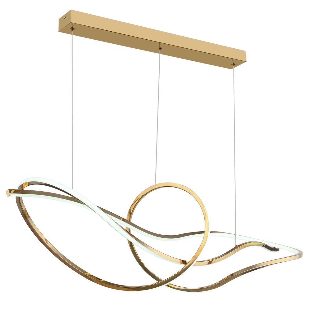 Lampe pendante dorée Iduna Modernité Globo 9007371507429