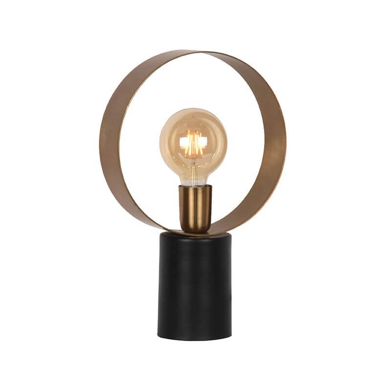 Lampe de table noire et dorée Ray Label51 8720195420958