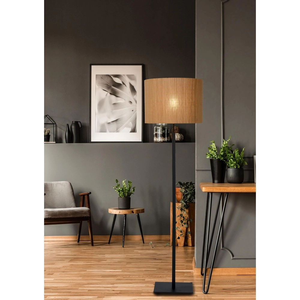 Lampe de pied Magius Rotin Lucide 5411212031327