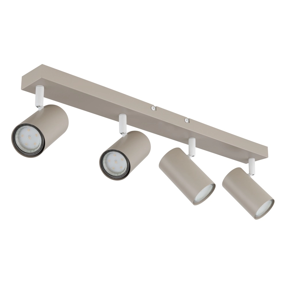 Spot de plafond 4 lumières Robby brun sable Globo 9007371572441