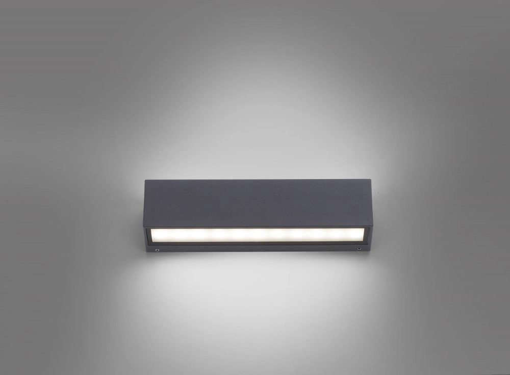 Spot mural allongé Robert 25 cm anthracite Paul Neuhaus 4012248313220