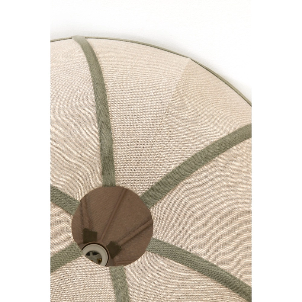 Lampe pendante Japandi Mirelys Ø 61cm - vert olive Light & Living 8717807835910