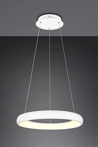 Lampe suspendue LED Cardona blanc - Ø 60cm