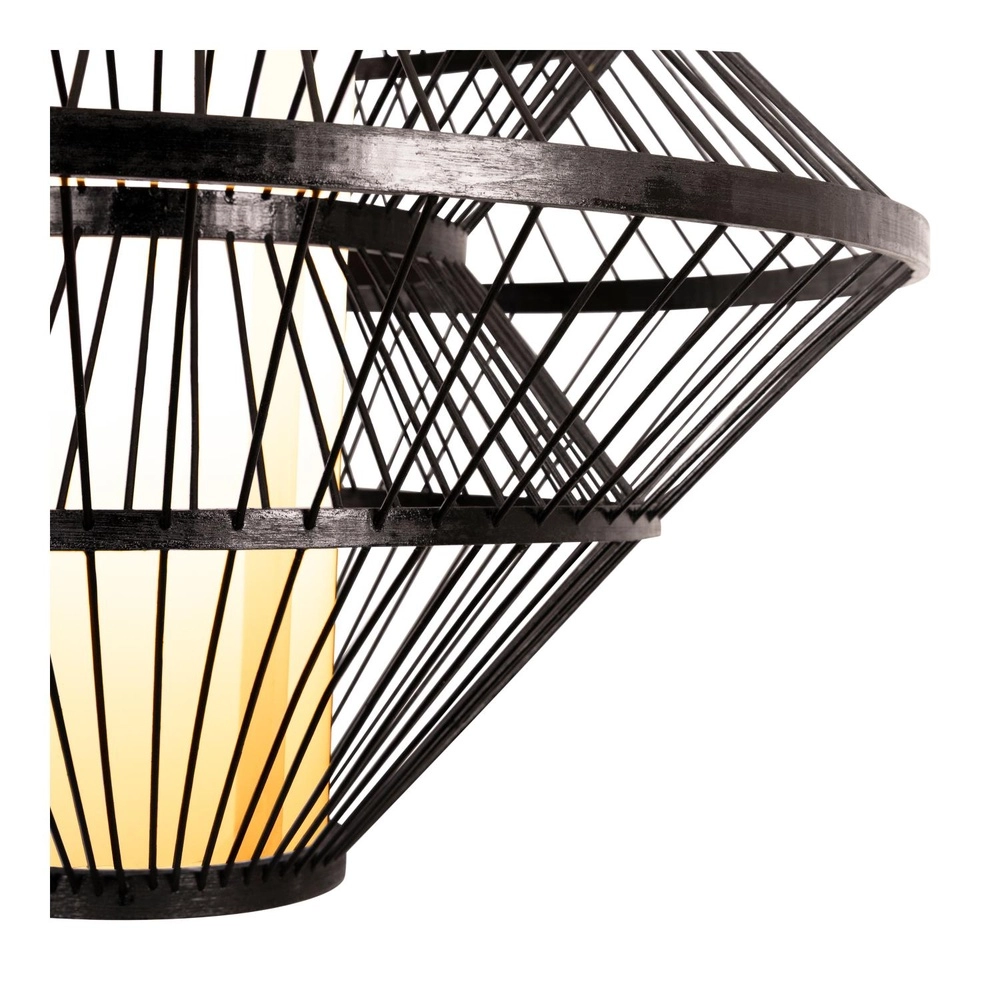 Lampe suspendue Pasquino Ø 60 cm noirs Lucide 5411212212252