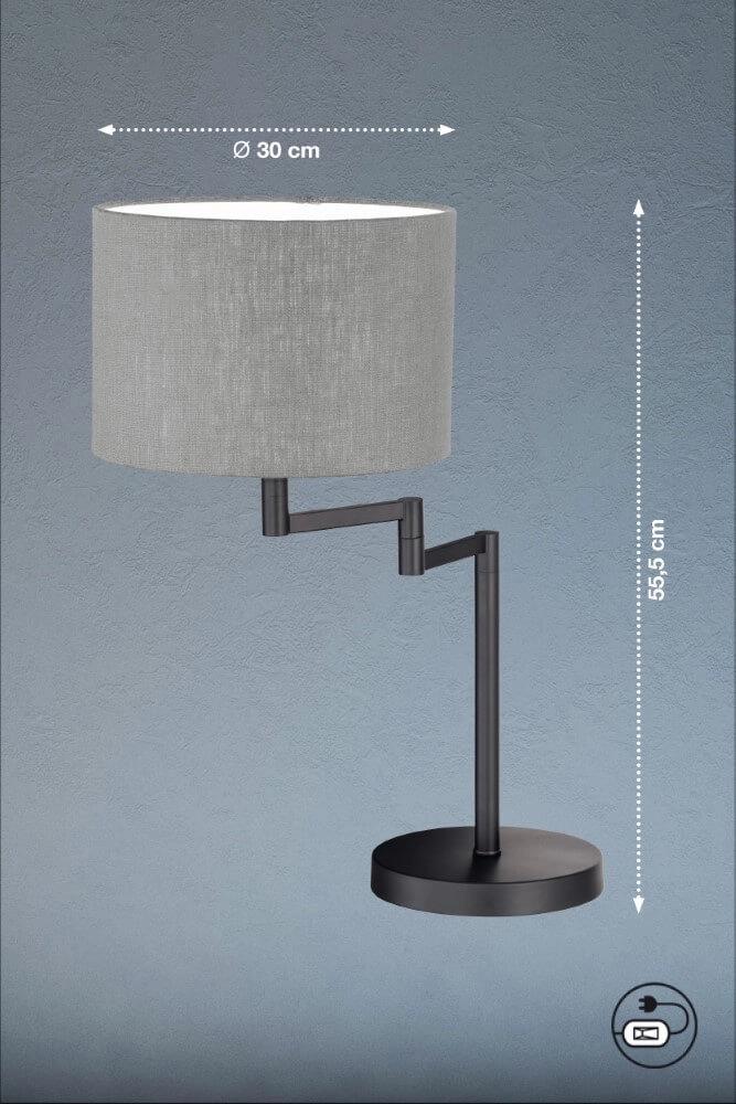 Lampe de table orientable Rota Fischer & Honsel 4003694505758