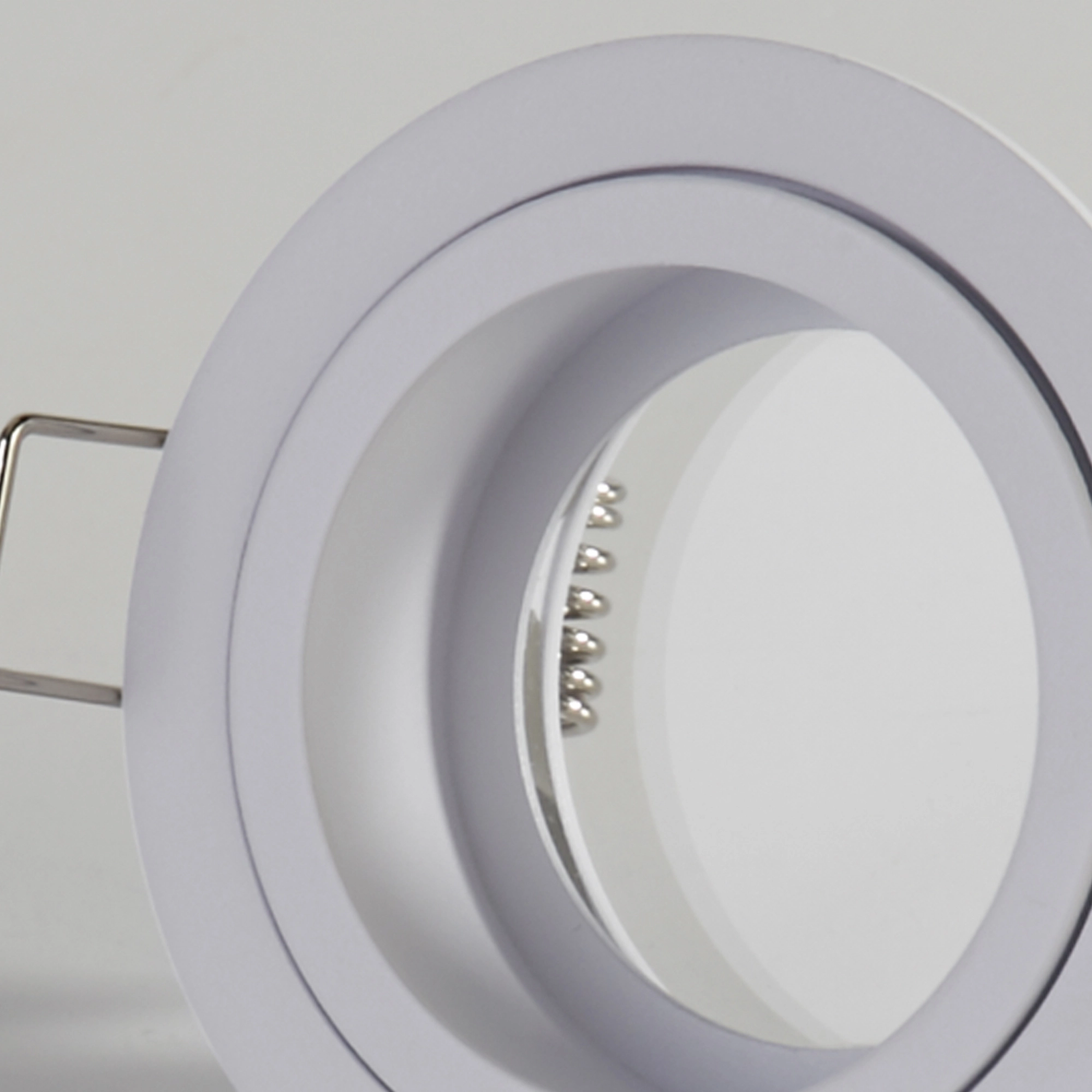 Projecteur encastré Zelda blanc rond IP65 Lyora 5053423318653