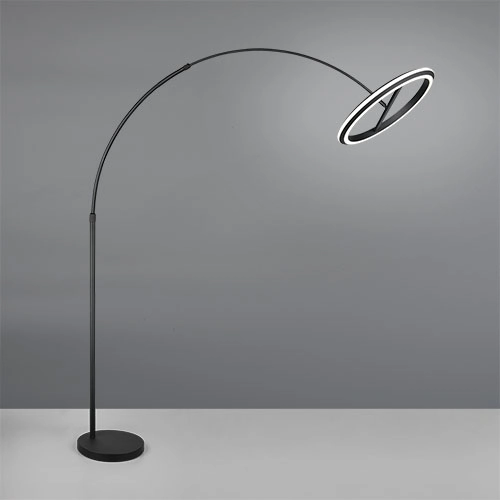 Lampe de pied Amador Noir Trio 4017807688160