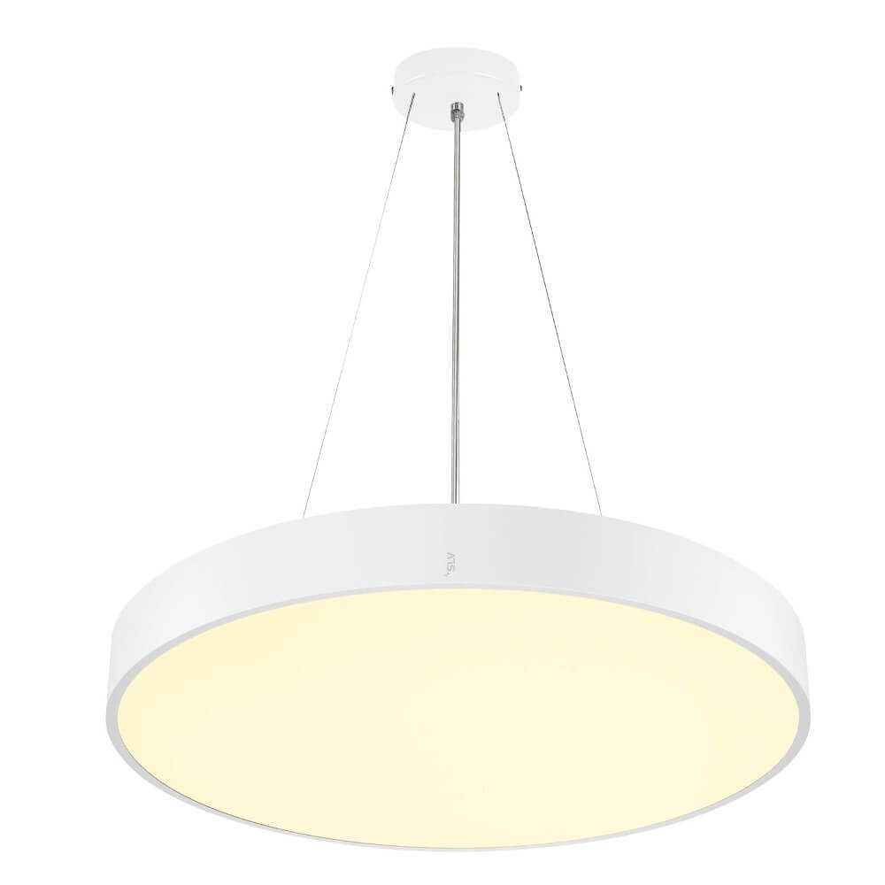 Plafonnier / Lampe suspendue Medo Pro 60 blanc - CCT - 80g - Ø 60cm SLV 4024163276849