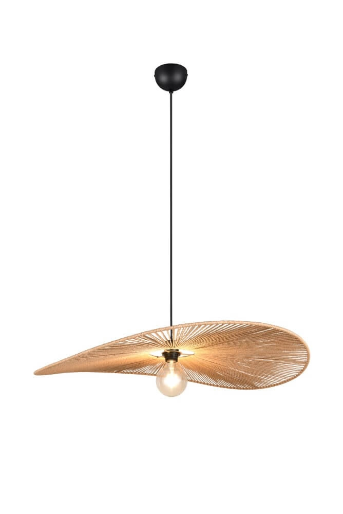 Grande suspension japandi Laurine Ø 78cm Grande suspension japandi Laurine Ø 78cm