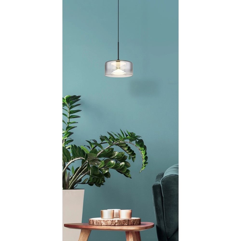 Lampe pendante de conception Belinda Noir Globo 9007371522309