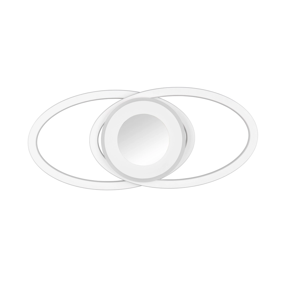 Lampe de plafond à design Deliva Blanc Trio 4017807707793