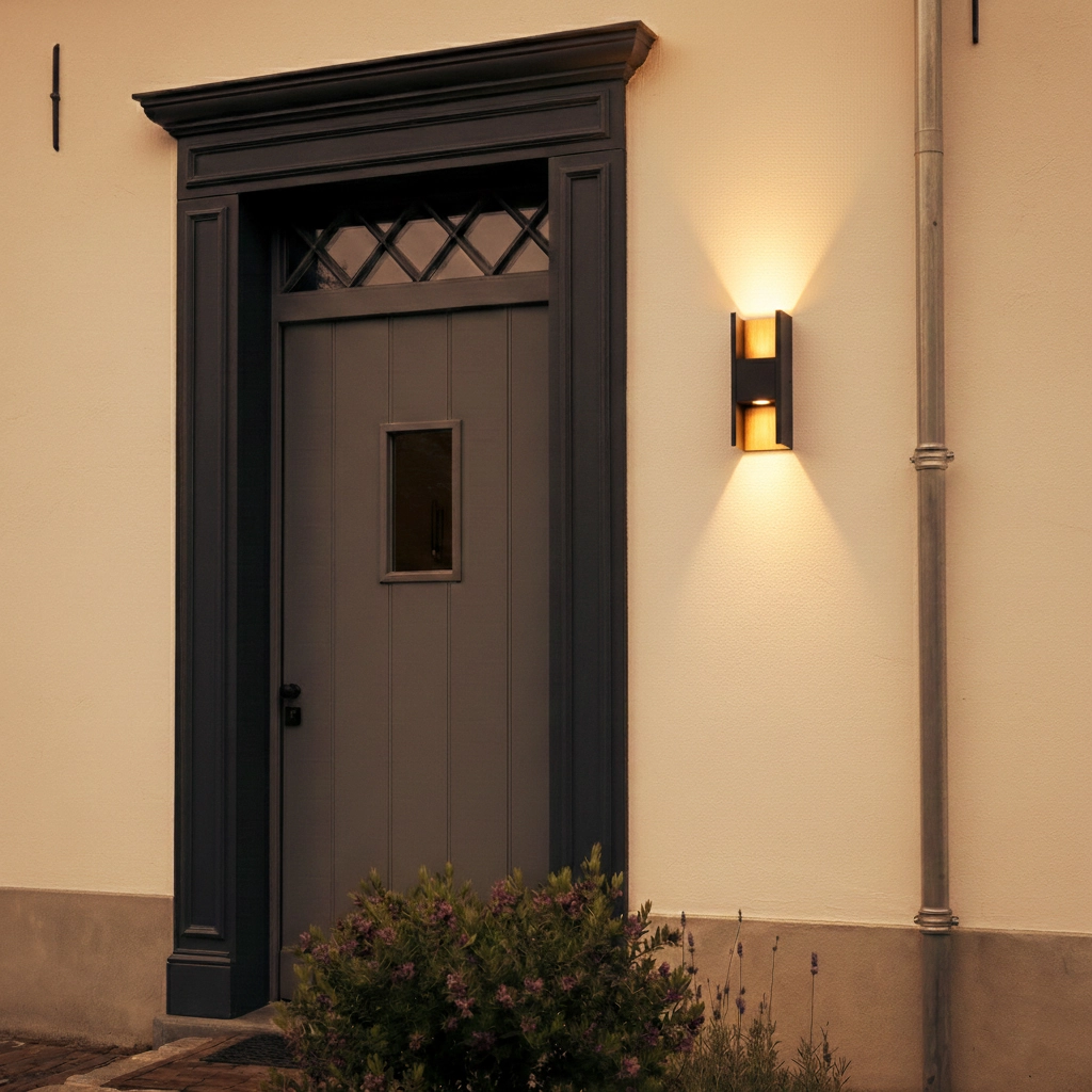 Spot mural Flatt anthracite SLV 4024163306539