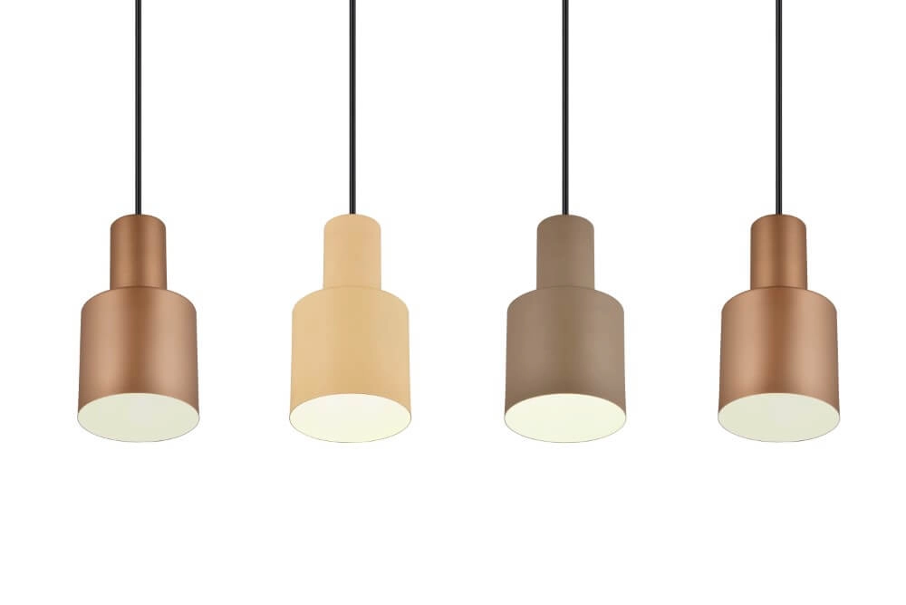 Lampe suspendue design Agudo 4 lumières Trio 4017807574593