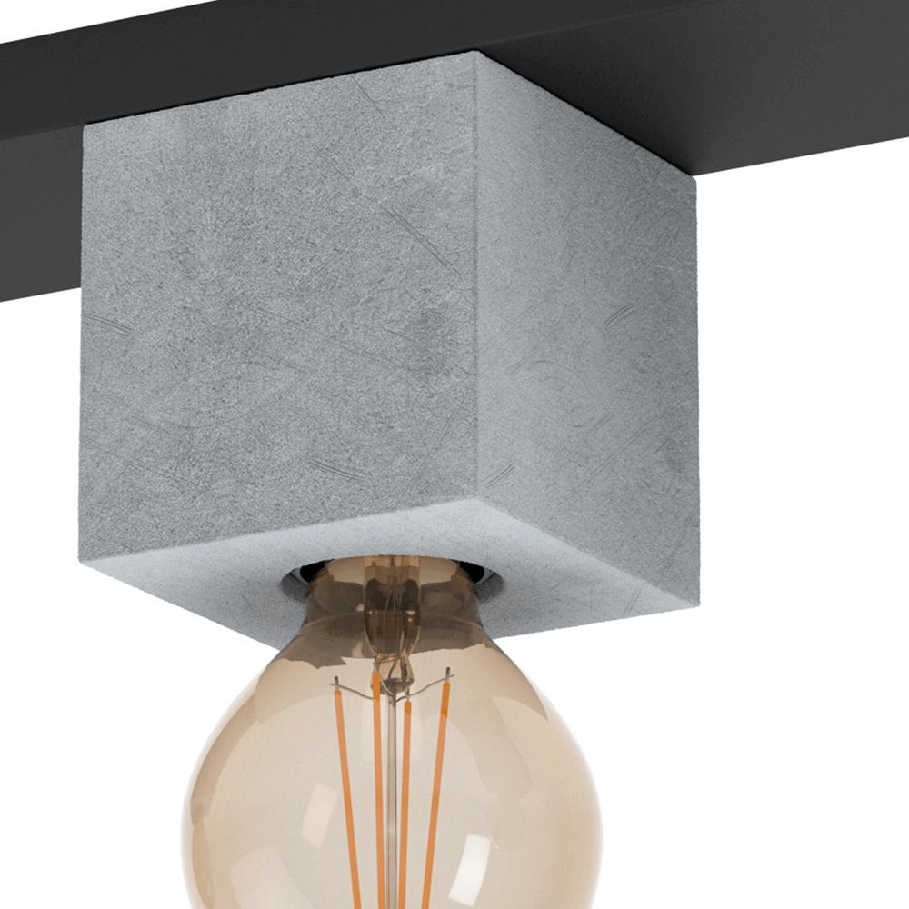 Plafonnier aspect béton Prestwick 3 Eglo 9002759435967