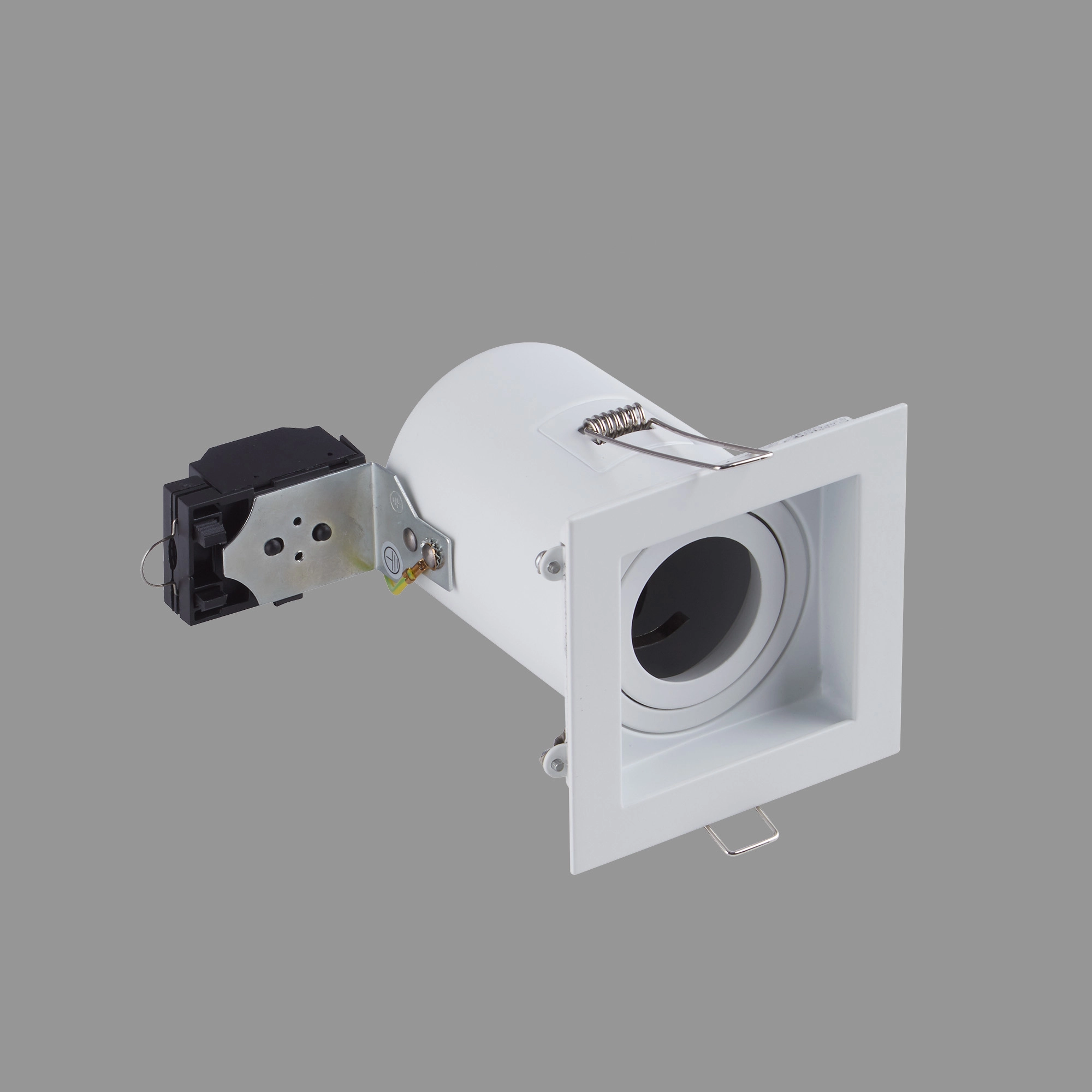 Projecteur carré encastré Grid Blanc Lyora 5053423307145