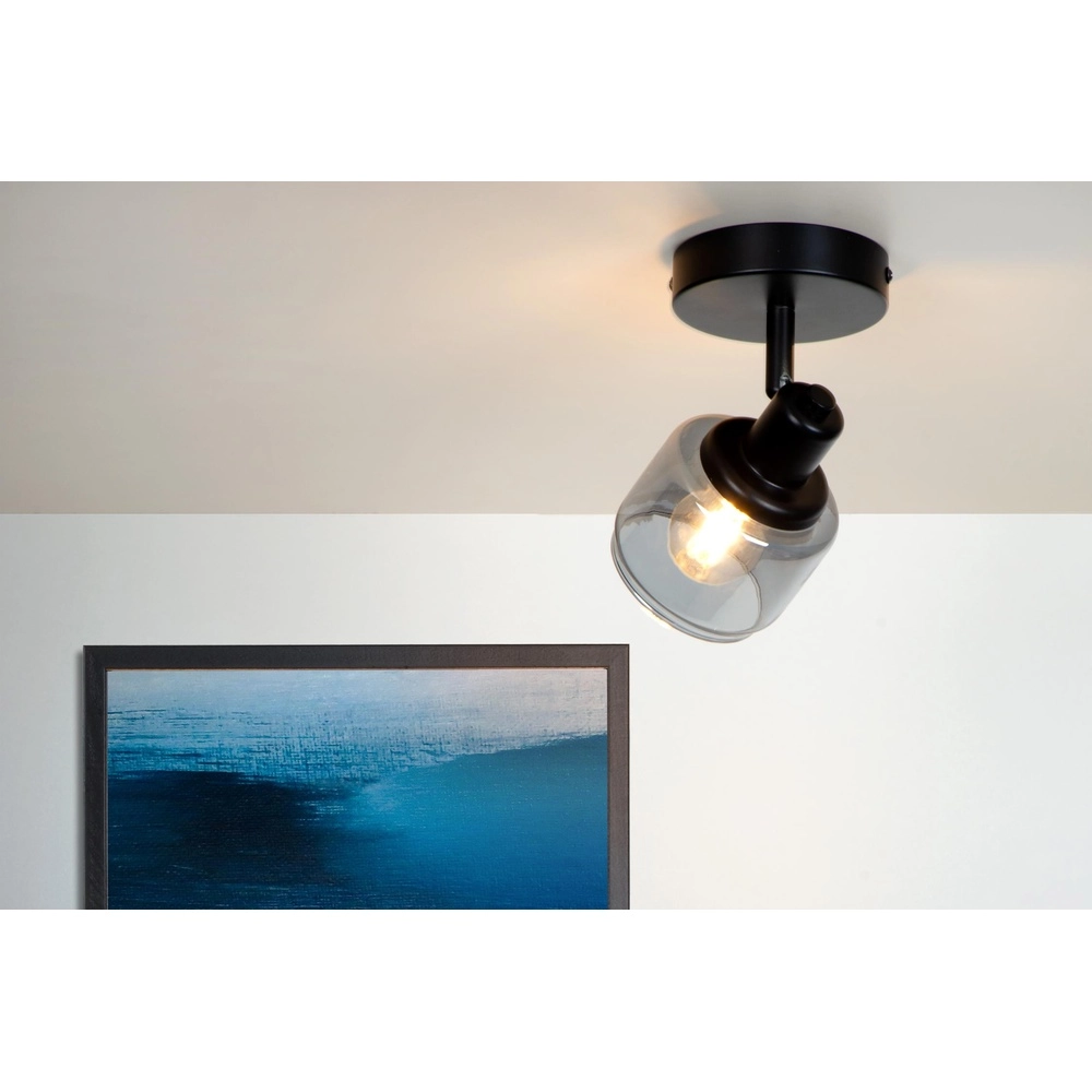 Lampe de plafond Bjorn Noir simple Lucide 5411212771216