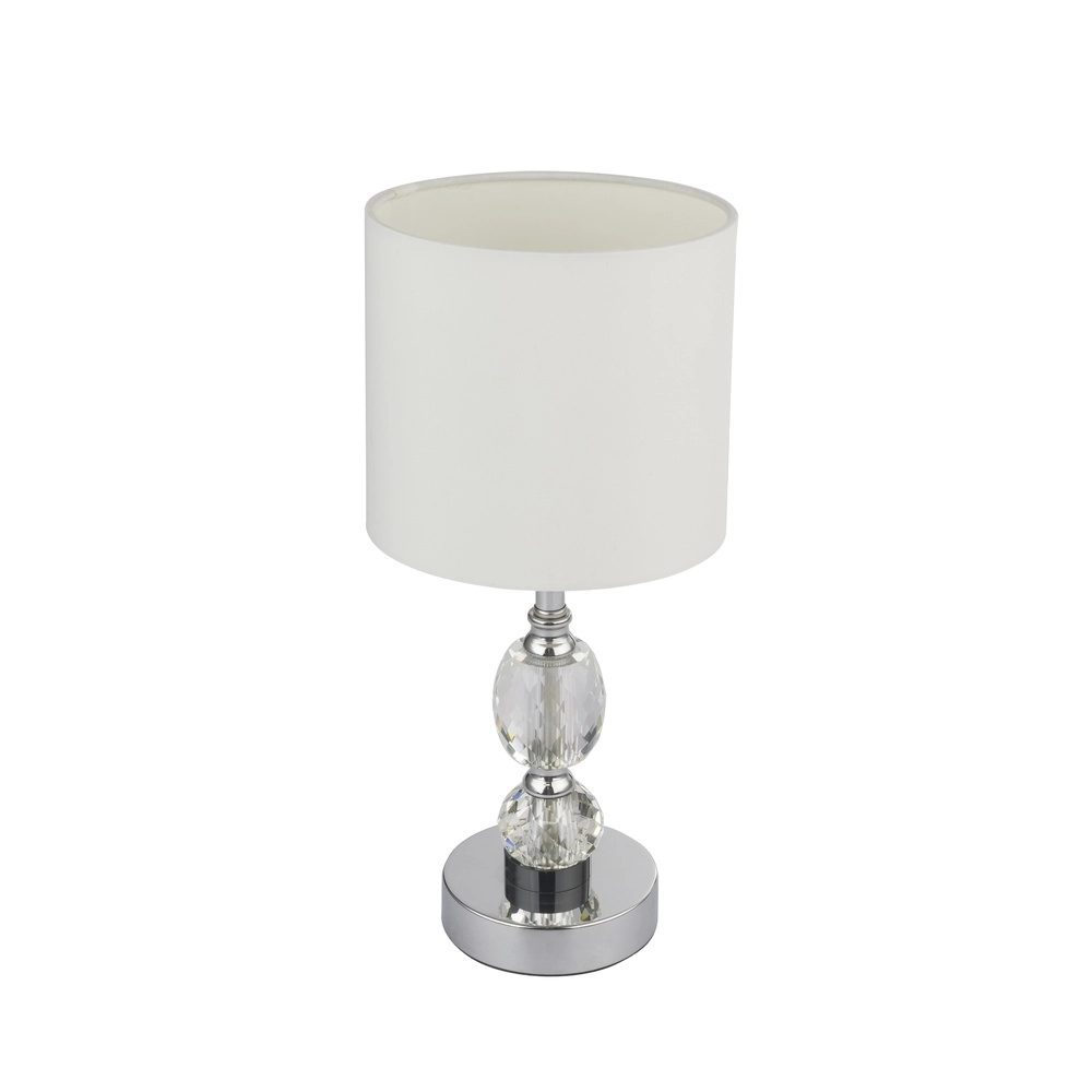 Lampe de table classique Bronn Chrome 34cm Globo 9007371379361