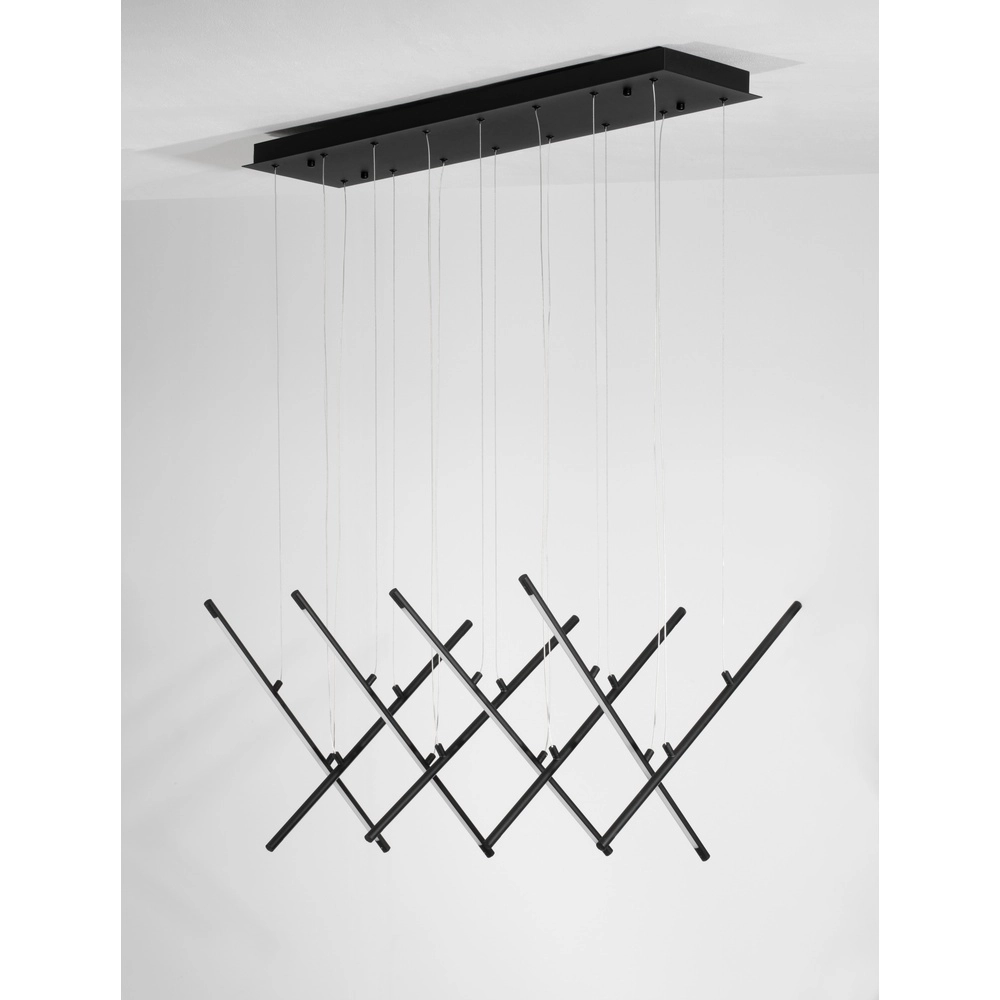 Suspension design Elettra noir Lyora 5212017446084