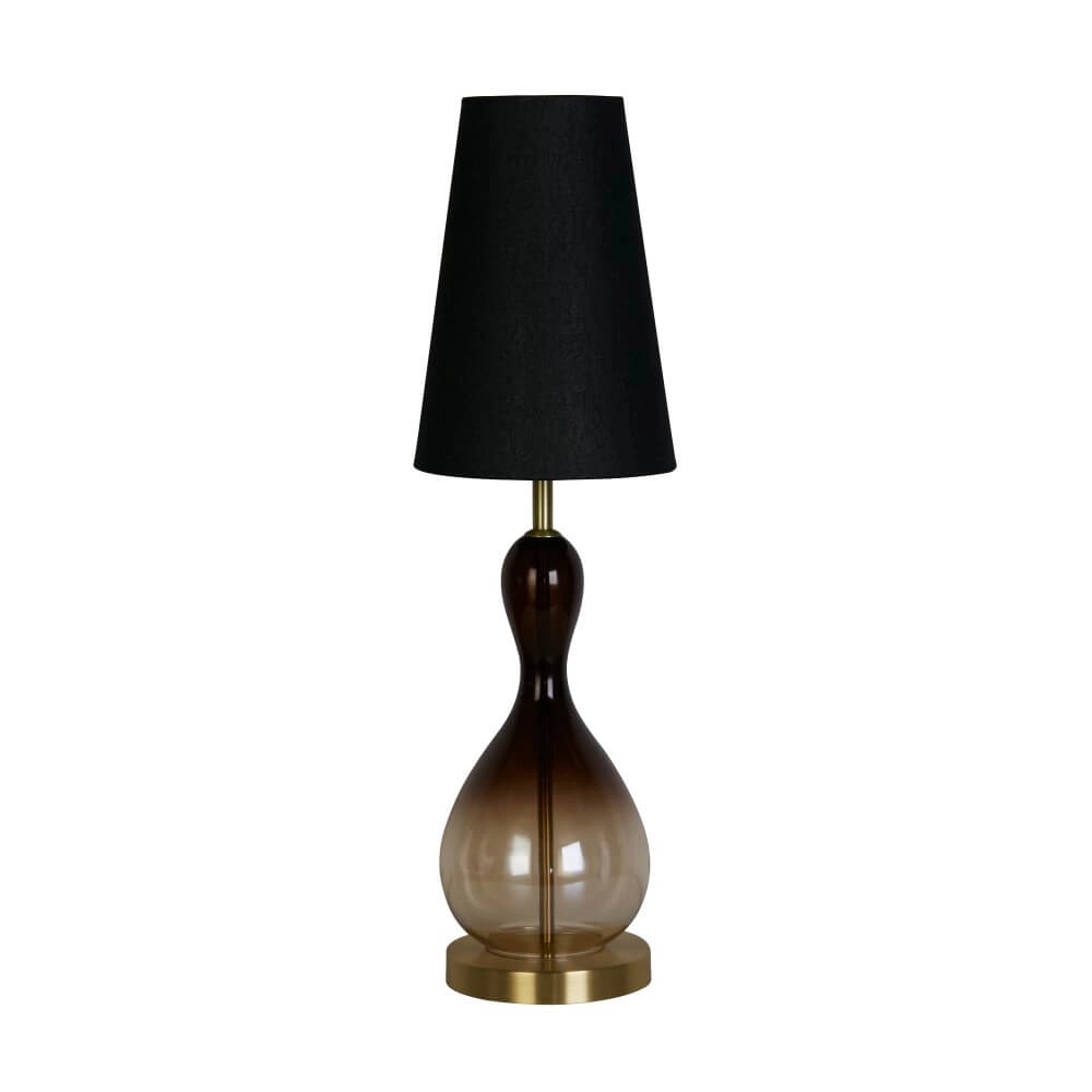 Lampe de table noire Marakesh avec capuche Searchlight 5053423267722