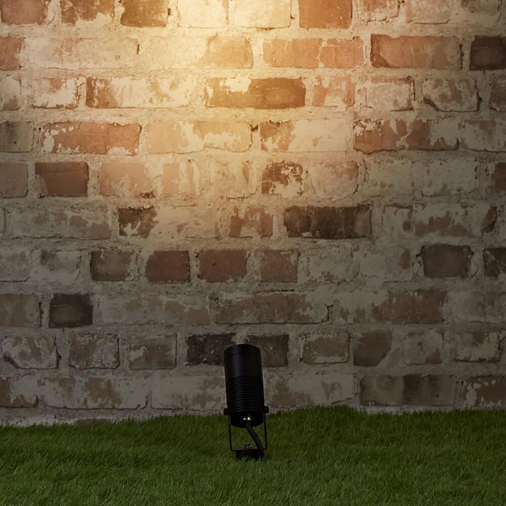 Lampe sur pied Spyk noir Lyora