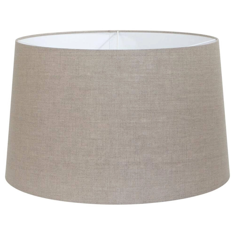 Lampadaire Curve noir avec abat-jour gris Ø 48cm Steinhauer 8712746179392