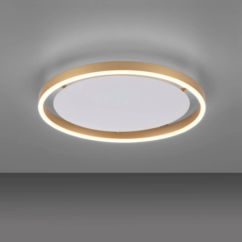 Plafonnier Ritus laiton Ø 39,3cm Just Light 4043689985622
