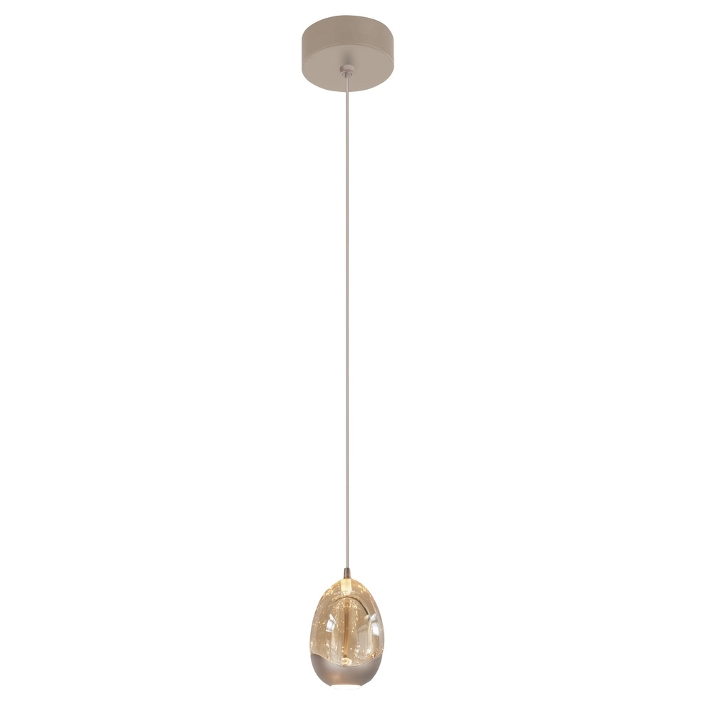 Lampe suspendue Champagne Egg Single champagne