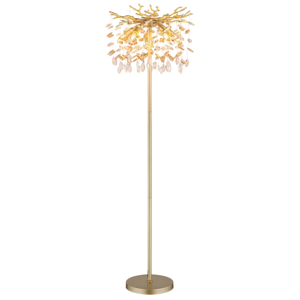 Lampe de pied Queena or Ø 46cm