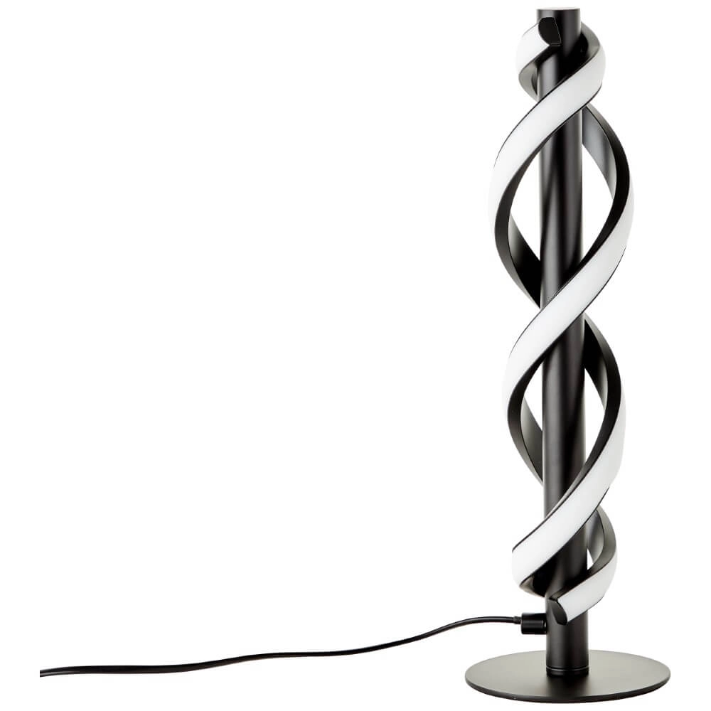 Lampe de table design noire Amalie Brilliant 4004353411755