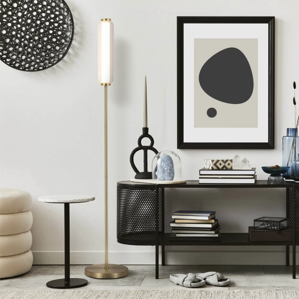 Lampadaire moderne Mod laiton Searchlight 5053423273143