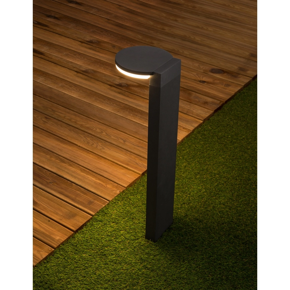 Lampe de jardin design Posen gris