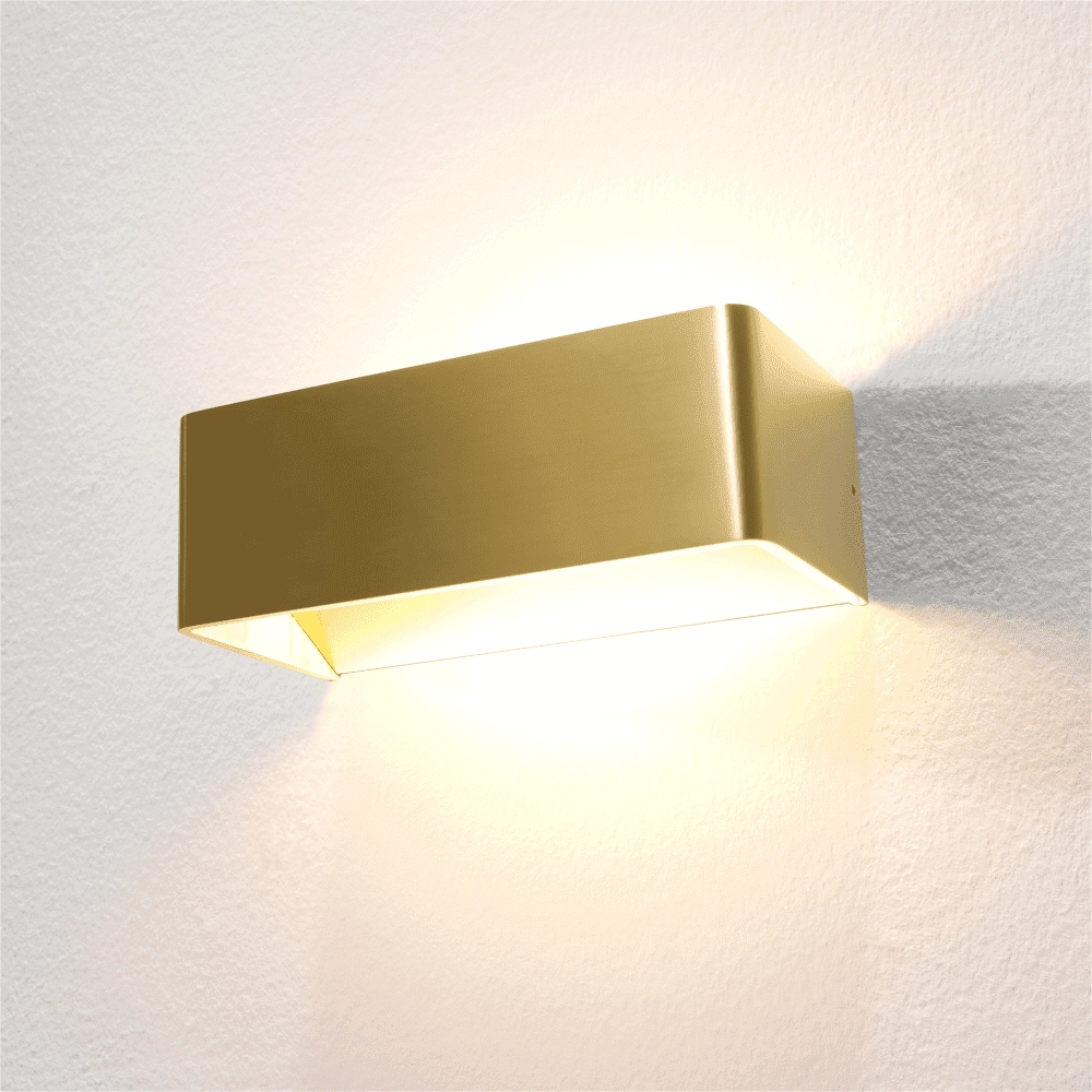 Spot mural doré Mainz avec LED Artdelight 8719831735327