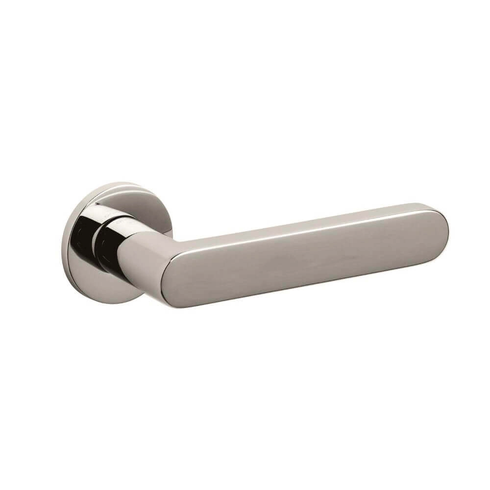 Poignée de porte design Link nickel