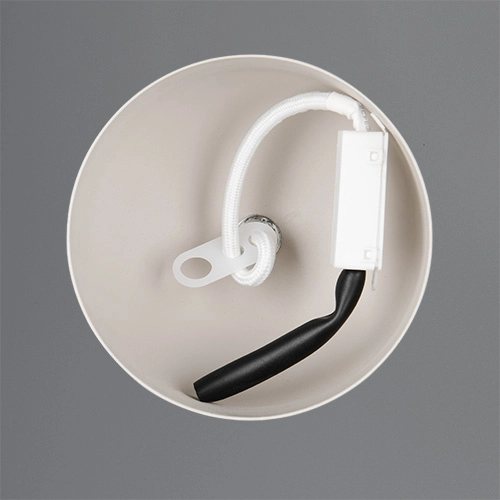 Conception de la lampe suspendue Amarila marron moka Ø 40cm Trio 4017807682779