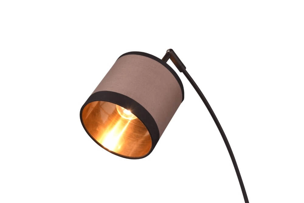 Lampe sur pied Davos taupe 3 lumières Trio 4017807574364