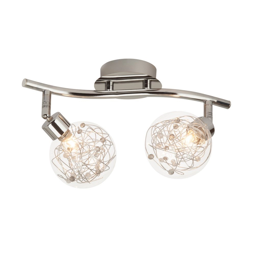 Plafonnier Joya 2-gris clair Brilliant 4004353216060