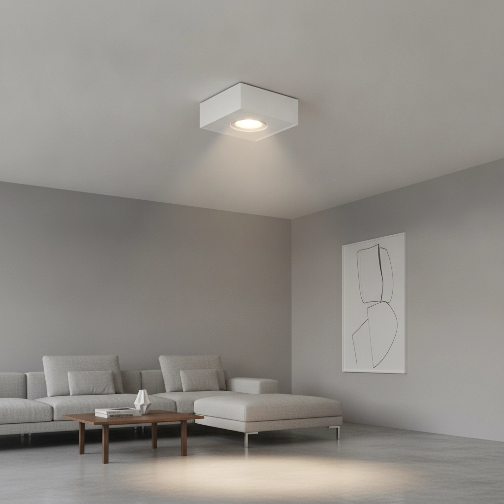 Plafonnier design Brooklyn Uniquement blanc