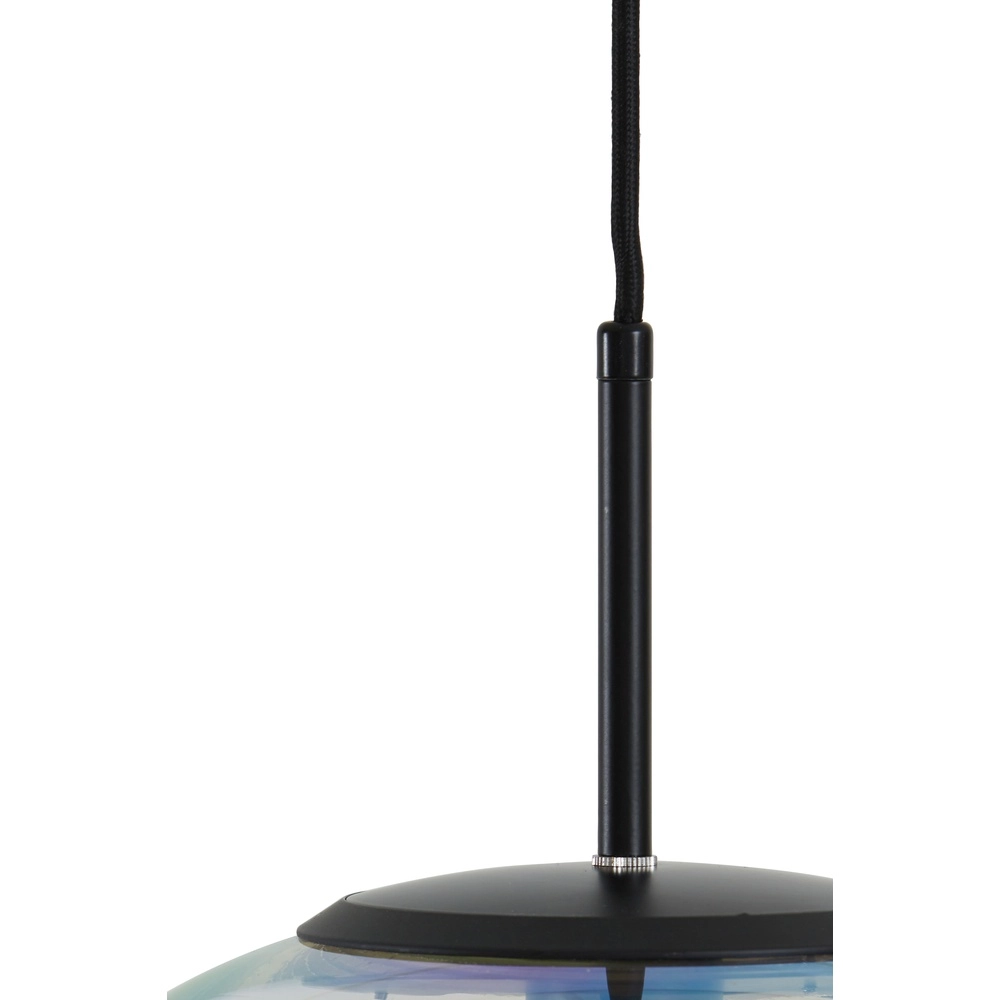 Ø lampe suspendue de 40 cm Medina Verre arc-en-ciel Light & Living 8717807665807