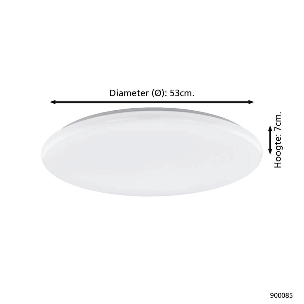 Plafonnier Zigbee Totari-Z Ø 53cm blanc Eglo 9008606225460