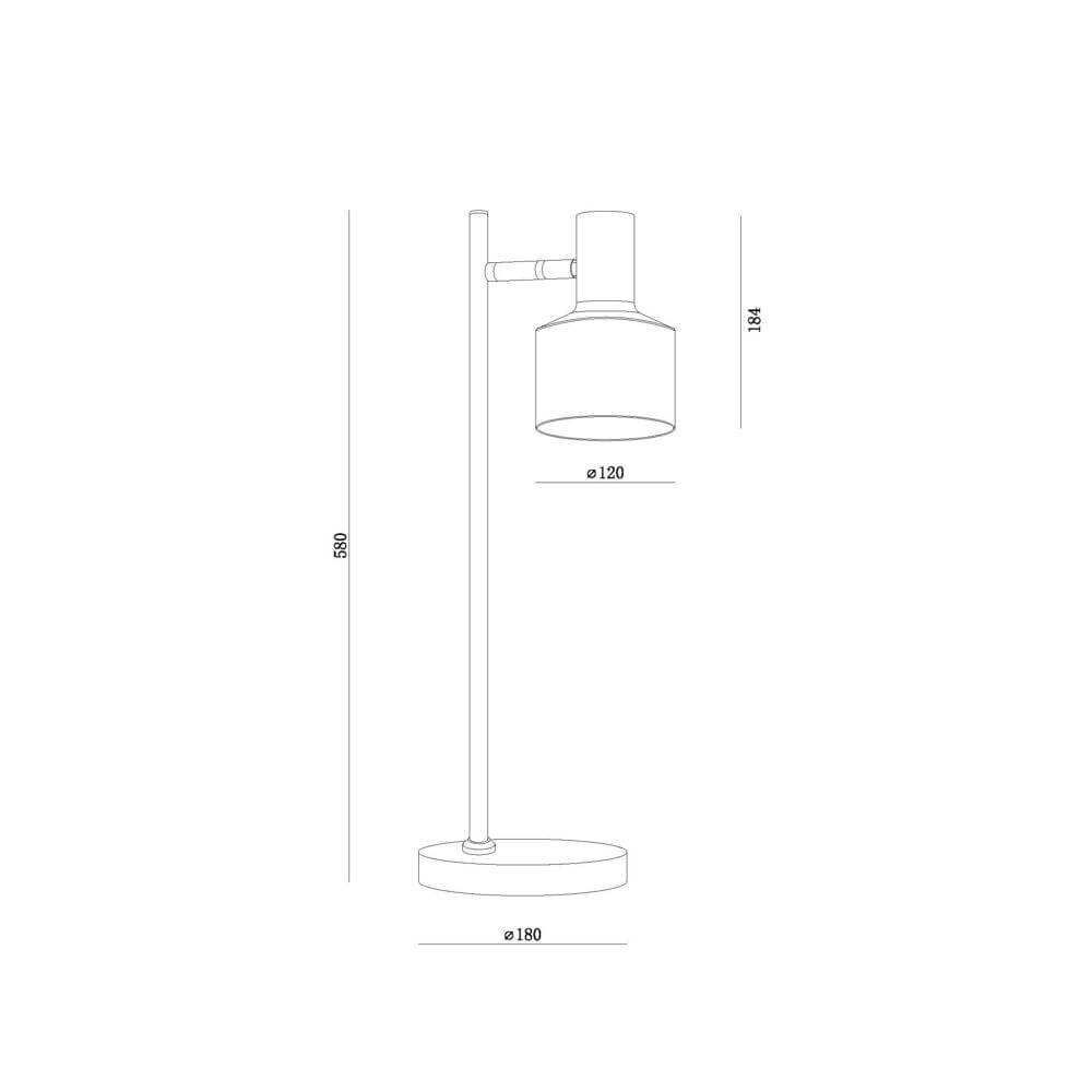 Lampe de table design Twinkle noir Artdelight 8720701102330