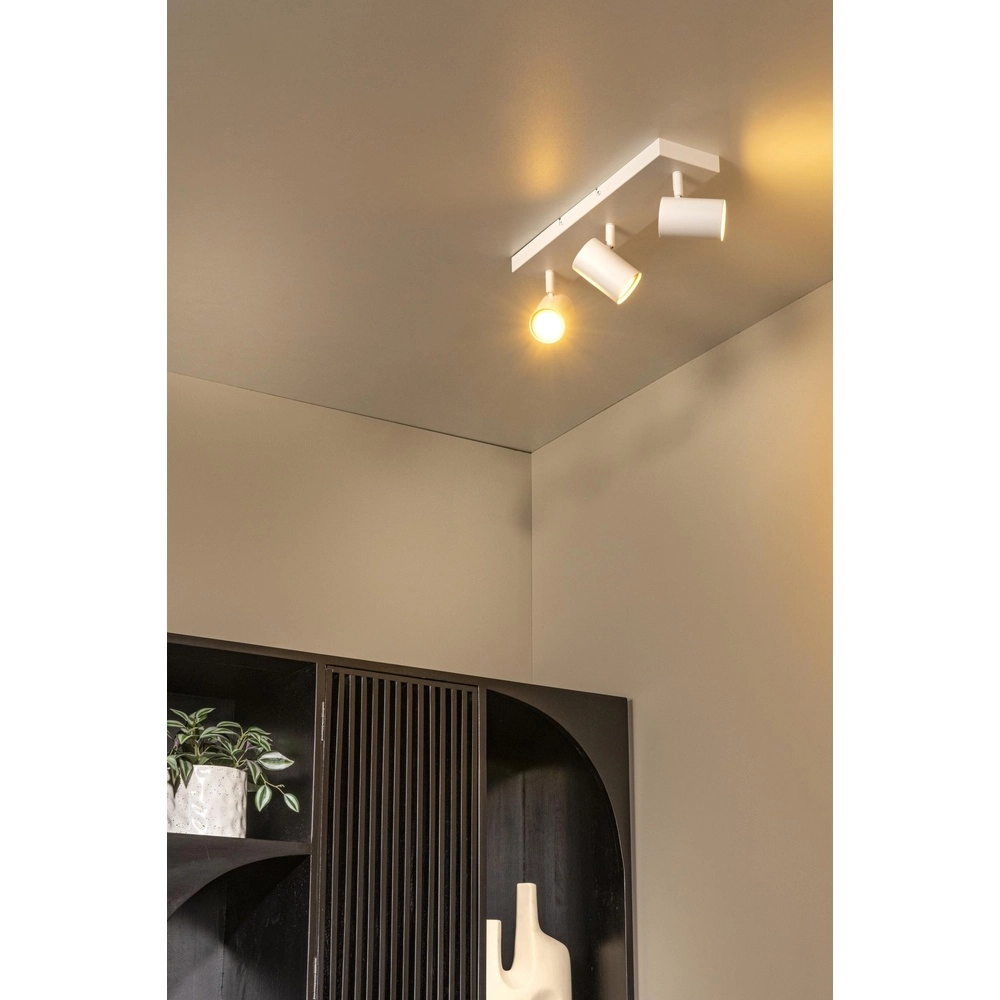 Lampe de plafond Amigo Blanc à 3 lumières Lucide 5411212531162